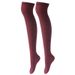 Socks Stockings Over The Knee Socks Knitted Twist Thigh Socks Women's Long Leg Socks Over The Knee High Socks_vogvips.com