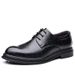 Men's Business Formal Casual Spring British Style Groom Korean Version Soft Sole Wedding Leather Shoes Breathable_vogvips.com