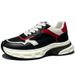 Sports 2024 Autumn New Lightweight Thick-Soled Height-Increasing Men's Genuine Leather Breathable Fabric Trendy Casual_vogvips.com