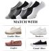Intgoodluckycc Show Low Cut Slip Short Invisible Liner For Women Flat Footies Cotton Loafer Thin Hidden No See Socks_vogvips.com