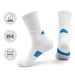 Shoe Accessories With Towel Bottom, Sweat Absorbing And Breathable Sports Socks, Mid Tube Outdoor Running Socks, Elite Professional Sports Socks_vogvips.com