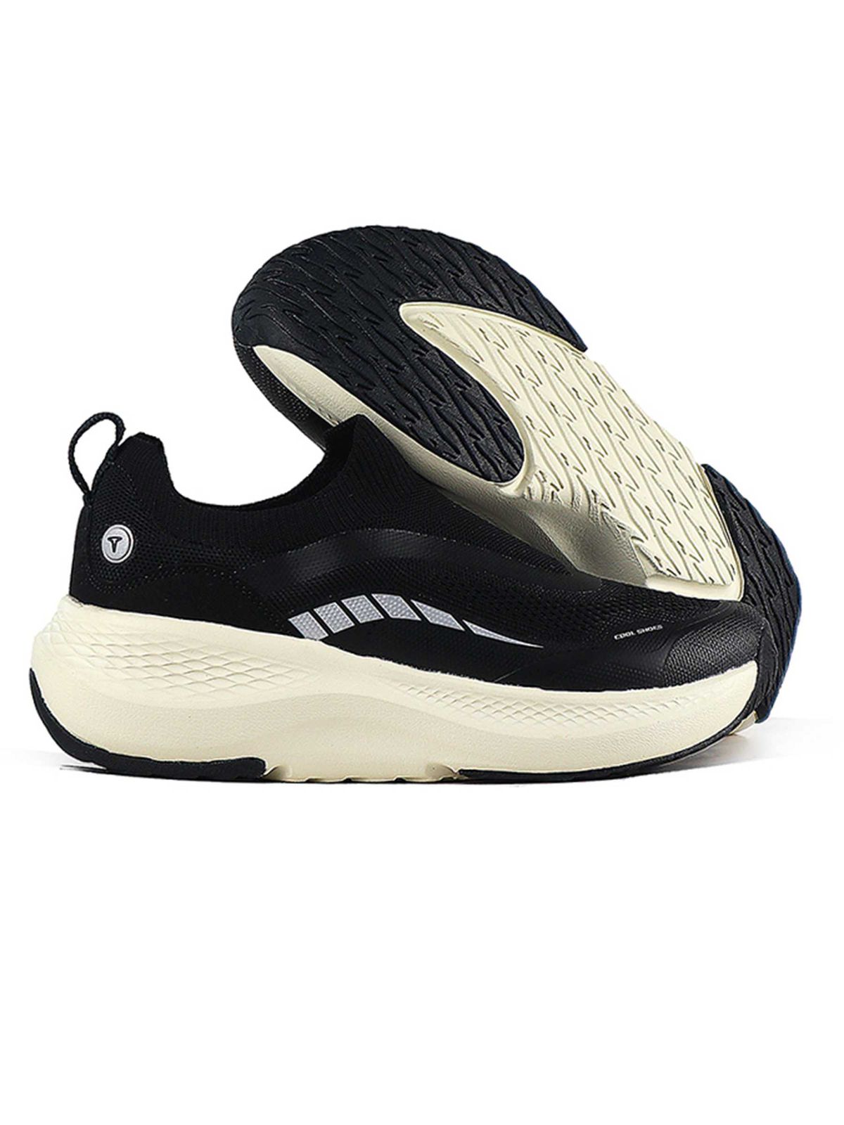 Monochrome & Two-Tone Casual Sneakers: Breathable Upper With Supportive Cushioning For Daily Wear_vogvips.com