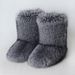 Winter snow boots Women's outer wear warm non-slip cross-border long fur mid-calf raccoon fur y2g fur boots_vogvips.com