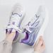 2026 Spring And Autumn New Fashion Casual Sneakers Walking Color Block Round Toe Soft Sole Women's Running Shoes_vogvips.com