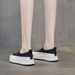 2026 Spring And Autumn New Leather Soft Sole Loafers For Women, Fashionable Versatile Casual Slip-On Shoes, Solid Color_vogvips.com
