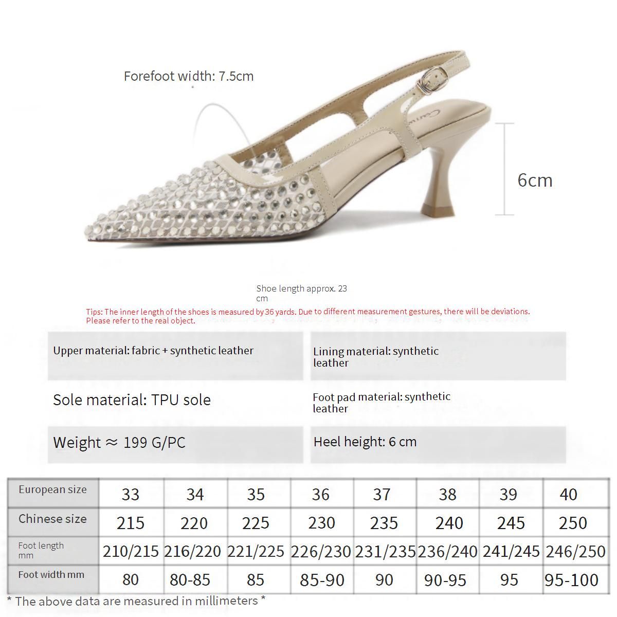 Cameido Ladies Elegant High End Apricot Colored Special Material Mesh Pointed Toe Slim Heel Sandals_vogvips.com