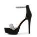 High Heels Women S New Thick Soles With A Line Belt Fashion Sandals_vogvips.com