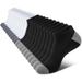5 Pairs Ankle Running Men Solid Sweat Absorbing Short Comfortable Breathable Low Cut Sport Socks_vogvips.com
