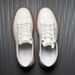 Douyin Livetop Layer Cowhide White Sneakers Korean Style Trendy Casual Versatile Breathable Board Shoes For Men_vogvips.com