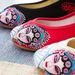 Traditional Chinese Peking Opera Facial Makeup, Dancer Embroidery, Embroidered Oxford Slope Heels, Soft Sole Cloth Shoes_vogvips.com