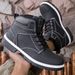 Autumn Martin Couple Women's Shoes Casual Men's Street Style Trendy High Top Leather Boots_vogvips.com