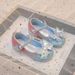 Princess Little Girls Small High Heels Leather Bow Soft Bottom Fashion Performance 2025 Spring And Autumn Crystal Shoes_vogvips.com