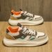 Men's Breathable Mesh Sneakers For Summer - Lightweight Casual Sports Shoes With Anti-Odor Technology, Round Toe & Low-Top Design_vogvips.com