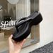 Women's Summer 2025 Flip-Flops, Cream Bread Bubble Thong , Breathable Thick-Soled Flip-Flops_vogvips.com