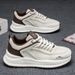 Agan Summer Korean Style White Sports Casual Mesh Men's Soft Sole Non-Slip Dad Running Versatile Trendy Shoes_vogvips.com
