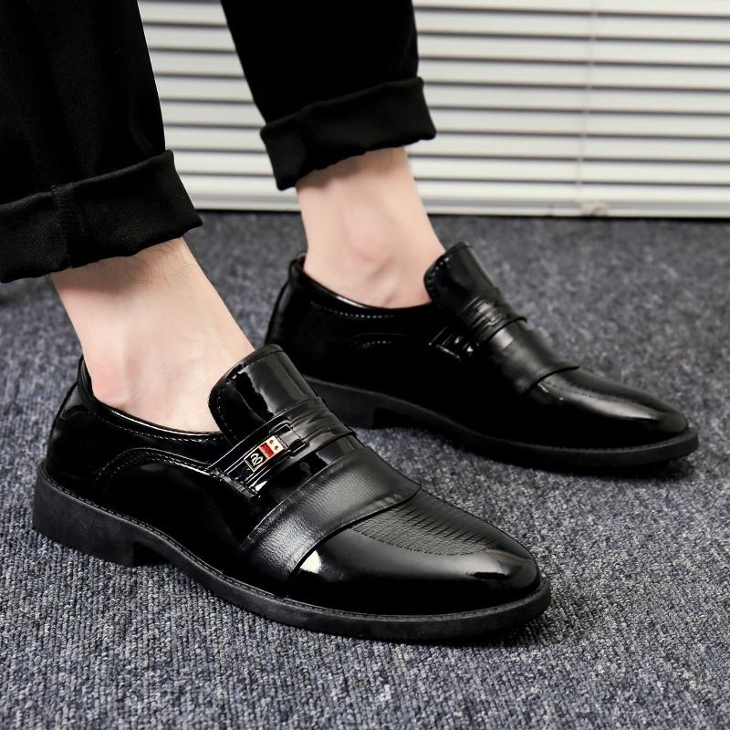 Men’s Shoes Men's Leather Shoes New Men's Formal Leather Shoes Men's Business Casual Fashion Men's Shoes One Piece Drop Shipping Casual Shoes_vogvips.com