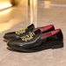 2025s Embroidered Loafers Slip-On Business Leather Men's Casual Breathable Odor-Free Shoes_vogvips.com