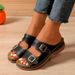 2025 Summer Fashion Wedge Premium Orthopedic Open Toe Shoes For Women Anti-slip Platform Retro Slippers Female_vogvips.com