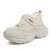 Baotou Sports Sandals Women's 2026 New Summer Mesh Hollow Breathable Velcro Thick Sole Heightening Dad Shoes_vogvips.com