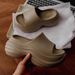 Thick-Soled Summer For Women, New 2025 High-Heeled Non-Slip EVA Cushioning Beach Sandals With Height Increase_vogvips.com