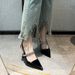 French High's Slim Heels, 2025 Summer New Pointed Back Strap, Versatile Commuting, Sexy Hollow Out Single Shoe For_vogvips.com