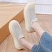 2025 Summer Fashion Versatile Casual Sneakers Breathable Flyknit Mesh Slip-On Lightweight Comfortable Women's Shoes_vogvips.com