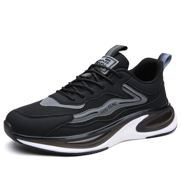 Summer New Flyknit Mesh Breathable Casual Sports Men's Versatile Lightweight Non-Slip Shock-Absorbing Running Shoes_vogvips.com