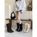 2026 Fall/Winter New Style Pointed Toe Stiletto High Heel Slimming French Fahion Sexy Gorgeou Women' Meh Ankle_vogvips.com