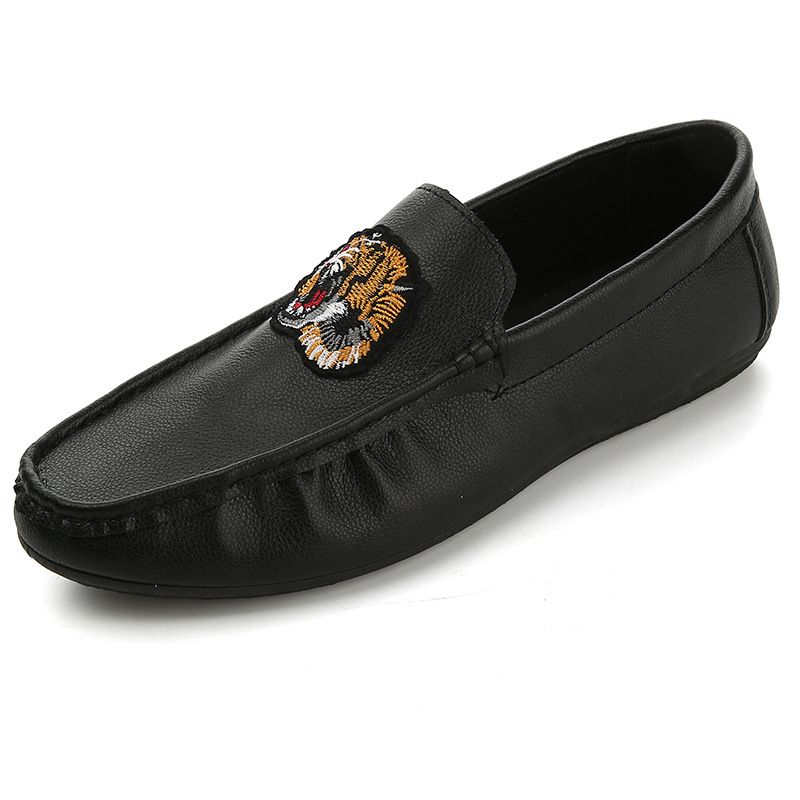SHLIANG Men's Loafers Fashion Designer Men Moccasins Comfortable Flats Shoes High Quality Lightweight Casual Shoes X0010_vogvips.com