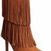 European And American Hot-Selling Tassel High Heel Short Autumn Winter Handmade Women's Pointed Toe Stiletto Ankle Boots_vogvips.com