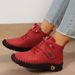 New Oversized Winter Shoes With Plush Insulation Mothers, Cotton Casual Snow Boots For Women_vogvips.com