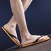 Men's Summer New Flops With Outdoor Leisure, Anti Slip Feet, Beach Flip Flops, Clip On Toe Shoes, Cool Slippers_vogvips.com