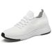 Inner Heightening Men's Shoes Cm Flying Woven Mesh Heightening Shoes Men's Little White Sports Shoes Casual Running_vogvips.com