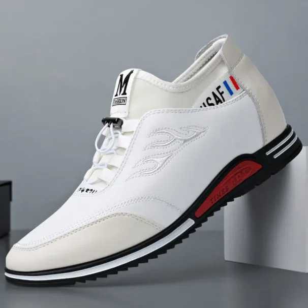 2023 Leather Shoes Men's Breathable Leather Shoes Soft Leather Soft Sole Casual Flat Shoes Men's Business Dress Casual Shoes_vogvips.com