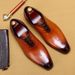 【 VIP Specialty 】 Top Layer Cowhide Formal For Men, Genuine Leather Pointed Business, British Carved Oxford Shoes_vogvips.com
