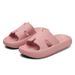 Bebealy Women Slippers Summer Outdoor Slippers Casual Beach Sandals Women EVA Flat Sandals Indoor Shower Slippers Home Slippers_vogvips.com