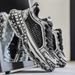 Men's Athletic Running Shoes Breathable Mesh Hollow Out Tire Sole Height Increasing Lightweight Comfortable Trendy For Teens_vogvips.com