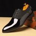 Business dress pointed shoes Casual shoes for men_vogvips.com
