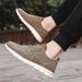 Men's Large Size New Low Top Fashion Casual Sports Shoes Breathable Flying Mesh Single Shoes Vacation Walking Shoes_vogvips.com