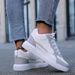 Men's High-top S, Spring And Summer Trendy Men's Gray Youth Student Shoes, Fashionable Versatile Casual Low-top_vogvips.com