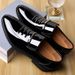 Men's business patent autumn and winter, men's new pointed toe shoes, low top formal dress, large size leather shoes_vogvips.com