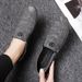 Men's Shoes Four Season Single Shoes, Retro Zipper, Casual Leather Shoes, Men's Shoes, Slip-On, Lazy Shoes_vogvips.com