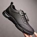 2025 New Summer Breathable Mesh Fashion Lightweight Sneakers Men's Non-Slip Leather Versatile Hollow Casual Shoes_vogvips.com