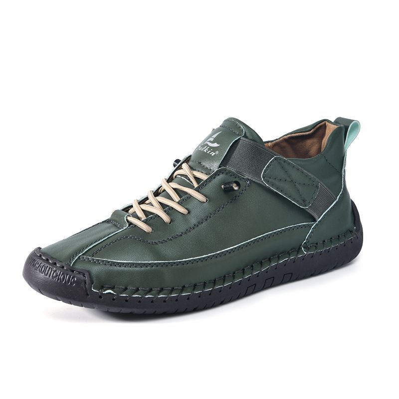 Couple Men And Women Olive Green Large Size Foreign Trade Outdoor Casual Versatile Shoes_vogvips.com
