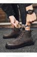 Martin Boots, Men's Trendy Shoes, British-style Workwear, High-top For Winter_vogvips.com