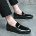 Suitable For All Seasons Large For Men Size 46 Spring And Autumn New Loafers Men's Patent Leather Casual Shoes_vogvips.com