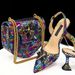 Women's Shoe Bag Set Combination Pointed Toe With Heel Shoes Special-shaped Shoulder Bag Handbag_vogvips.com