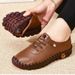 Sneakers For Women Leather Casual Vulcanized Female Shoe Soft Comfortable Flat Loafers Slip On Shoes Zapatillas De Mujer_vogvips.com