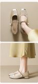Square Head French Mary Jane Shoes New Chinese Style Thick Heel Shallow Mouth Single Shoes Women_vogvips.com