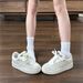 High-top Loafers For Women, Versatile And Trendy, Unique Sports-style Sneakers For Women, New Arrivals_vogvips.com